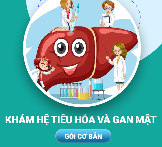 Gói khám hệ tiêu hóa và gan mật – Cơ bản