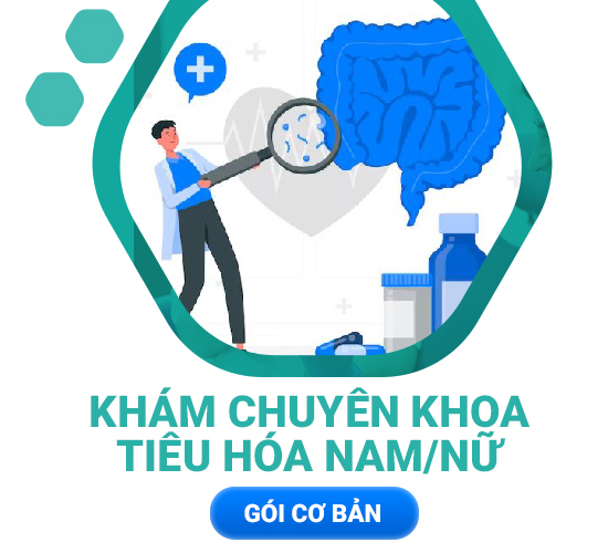 Gói khám chuyên khoa tiêu hóa Nam/Nữ – Cơ bản